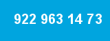 922 963 14 73 922 963 14 73